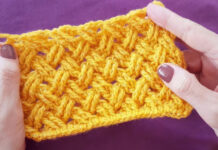 Crochet Stitch Pattern |Celtic Weave Stitch