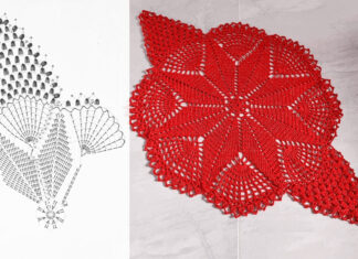 Star Crochet Doily Pattern| Step-by-step Tutorial