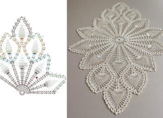 Pineapple Doily| Step by Step Pattern