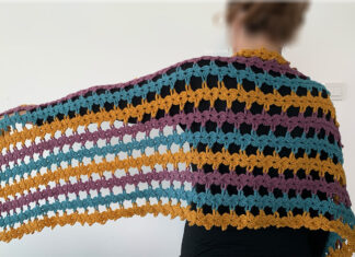 Crochet Shawl Pattern & Video Tutorial For Beginners
